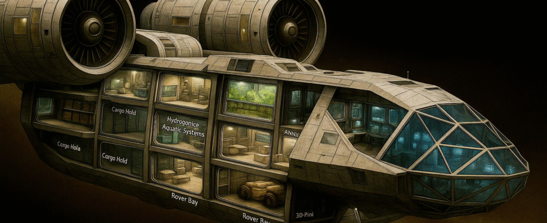 Comet Surfer: Nave de Exploración Interplanetaria