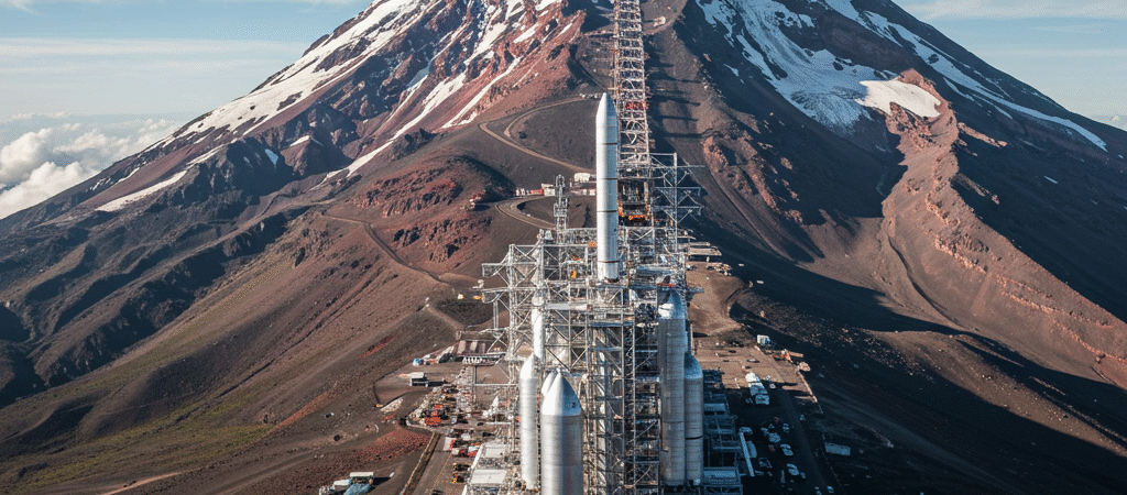 Why the Comet Surfer Universe Launches from Volcanoes