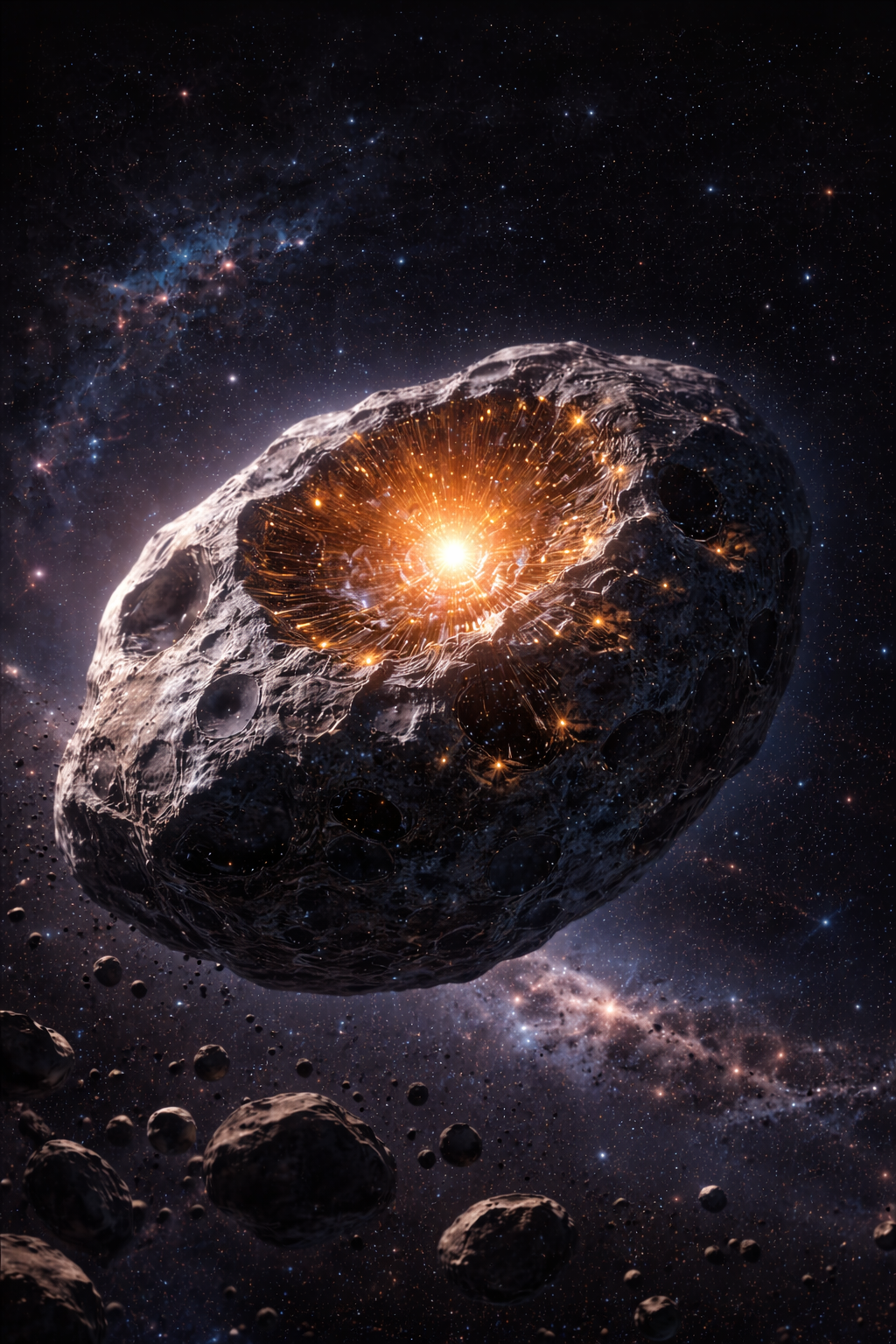 Psyche — El Núcleo Expuesto